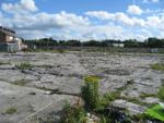 a barren, deserted lot