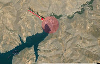 shahar chay dam satelite map