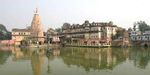 Temples in banks of Yamuna in Braj.