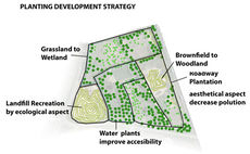 Zoning indicating planting strategy