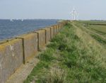Small dike in Netherlands
