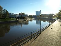 The Emajõgi River in Tartu