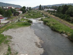 the size of the river in some zones