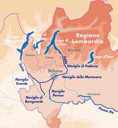 Lombardy waterways [28]