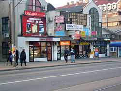 *Shopping mall in Pozeska