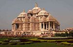 Akshardham temple in New Delhi