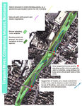 This map shows elements of the design idea which were were more confident with after the SWOT analysis. Many of the ideas are subtle, for example the mown pathway is not too overpowering or intensive, the change can be made gradually as not to disturb the landscape and habitats too much, and to keep the natural appeal of the place without a wash of concrete.