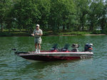 Fishing in the lake