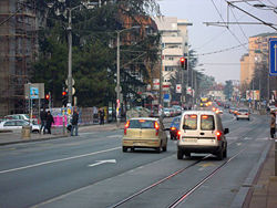 *Vehicular and Pedestrian traffic