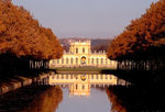 The Orangerie building, in autumn