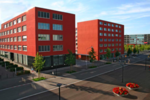 Buildings next to the Oerliker Park