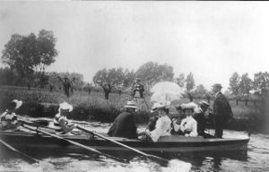 Boat tour at the end of XIX Century [17]