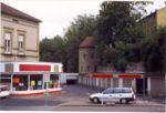 Section Walltower of the green belt before renovation (© Sanierungsstelle)