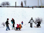 Mauerpark and its people-winter