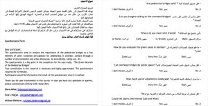 Sample of the Questionnaire Form