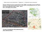 Green infrastructure potential in the 14th arrondissement of Paris