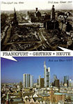 Comparative images. City during World War II and currently