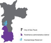 Graphic: Pellegrino, Hisayasu. Basis: Planos Regionais Estratégicos Subprefeitura Paelheiros