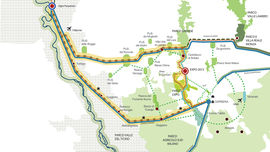 Waterways map for the EXPO 2015 [36]