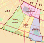 Neighborhoods within the 14th arrondissement. (http://www.travelfranceonline.com/paris-14th-district-14eme-arrondissement/ )