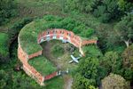 neglected building of fortress