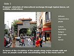 pedestrian zone-art of all the world to stimulate intercultural exchange