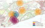 Bufferzones of destinations, r:150m and 300m