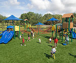 Kids playing in the park